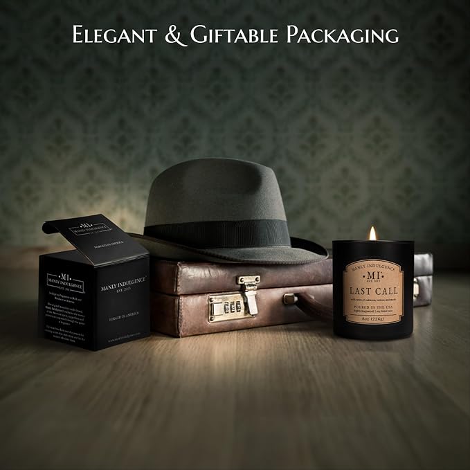 Manly Indulgence Last Call Scented Candles - Image 4