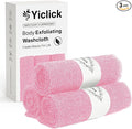 Yiclick Exfoliating Washcloth Towel- Exfoliating Body Scrubber Exfoliator by YiclickCreateBeautyforLife