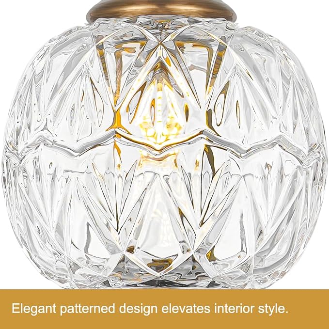 Brushed Antique Brass Bathroom Vanity Light Fixture Vintage Style - Image 6