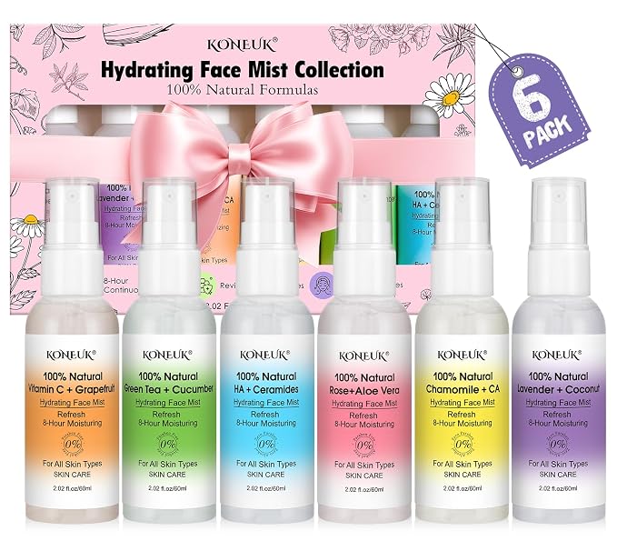 KONEUK Skincare Refreshing Face Mist Kit-Long Hydration and Soothing Facial by KONEUK