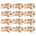 Casoty Leopard Print Spa Skincare Headband Head Bands or Washing Face Cute Face by Casoty
