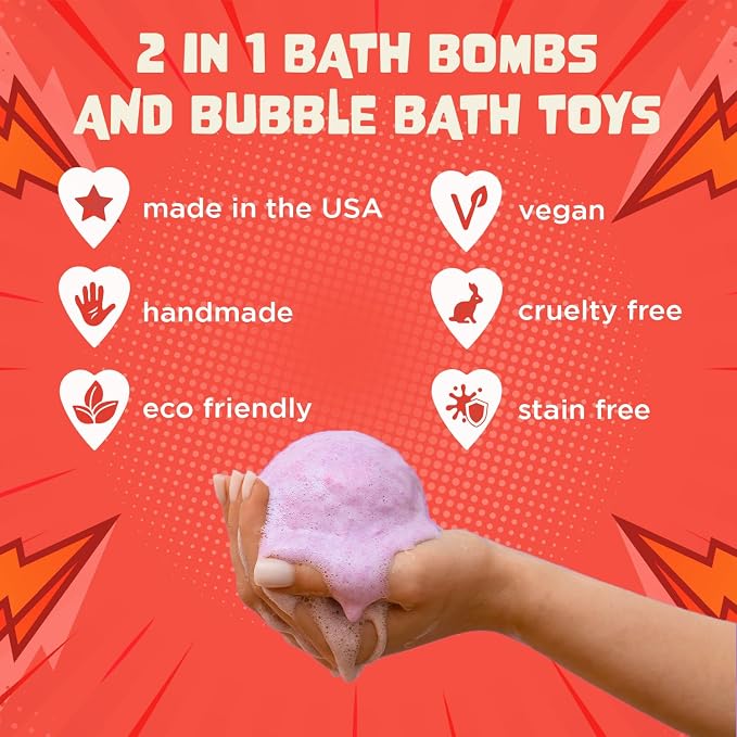 Superhero Bath Bombs for Kids - Image 5