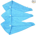 HOPESHINE Women's Soft Shower Hair Towel Twist Hair Turban Wrap Drying Cap by HOPESHINE
