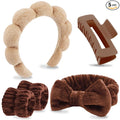 VELSCRUN Spa Headbands for Wash Face, Makeup Headband, Facial Skincare Headbands by VELSCRUN