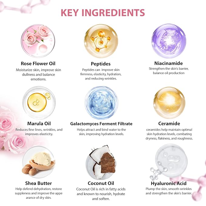 30pcs Mothers Day Gift, Rose Facial Skin Care Set - Image 9