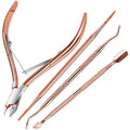 FANDAMEI Nail Care Kit, Nail Cuticle Nippers, Ingrown Toenail Tools Kit by FANDAMEI