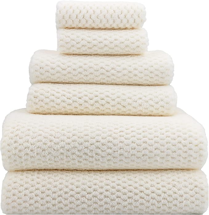 YTYC 29x59 Inch Extra Large Bath Towels Set Quick Dry Super Soft Microfiber by YTYCTowels