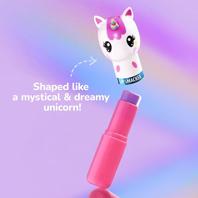 Lip Smacker Lippy Pals Unicorn, Flavored Moisturizing & Smoothing Soft Shine - Image 4