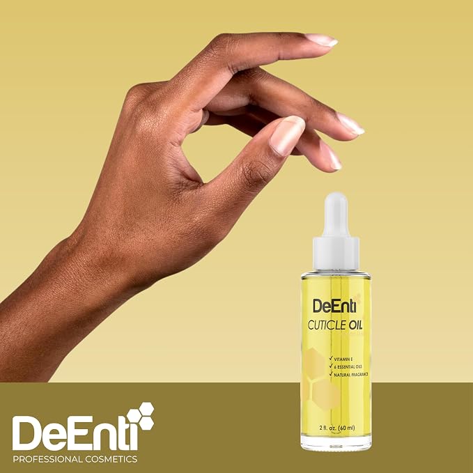 DeEnti Cuticle Oil, Jojoba Oil for Nails, 2oz Hydrating Cuticle Nail Oils - Image 4