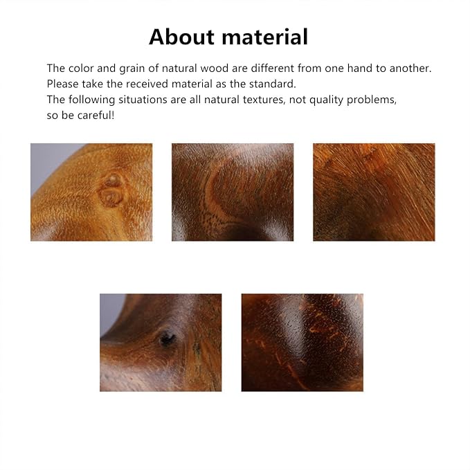 OULIGET Natural Wooden Nose Guasha Massage Tools Anti-Static, Eyes Facial Wood - Image 5