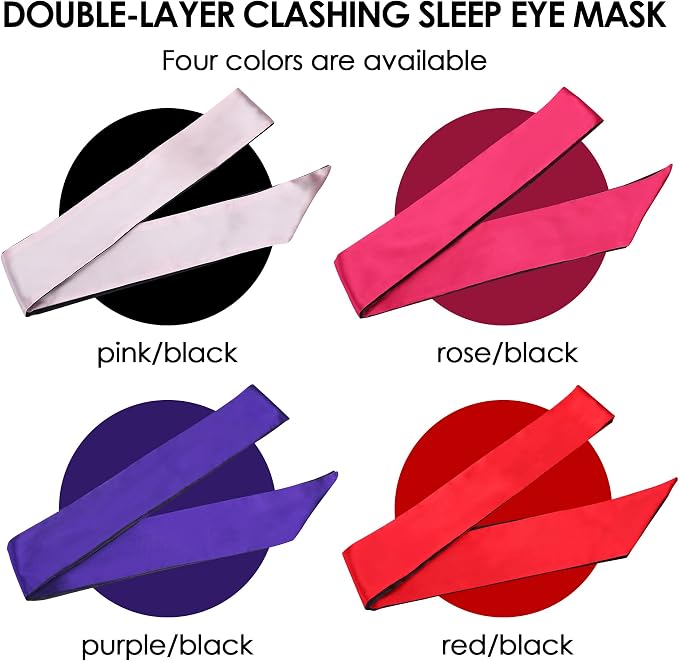 FRESHME Satin Sleep Eye Mask - Image 7