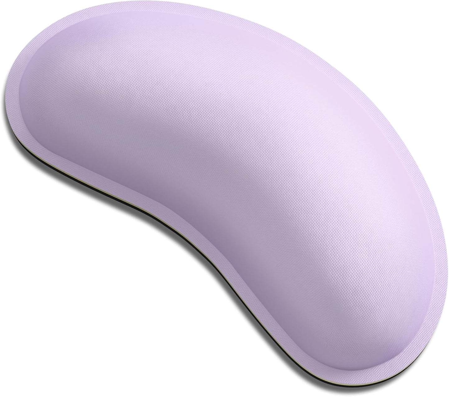 Dapesuom Mouse Wrist Rest, Ergonomic Memory Foam Mouse Wrist for Computer Desk Mats Support, Hand Rest Pad Cushion for Gaming, Office, Laptop, Men, Women, Pain Relief & Easy Typing, Vanilla Purple
