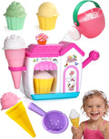 Bath Toys for Kids Ages 4-8 3-5 Toddler Bath Toys Bathtub Ice Cream Foam Maker by Zeewoo