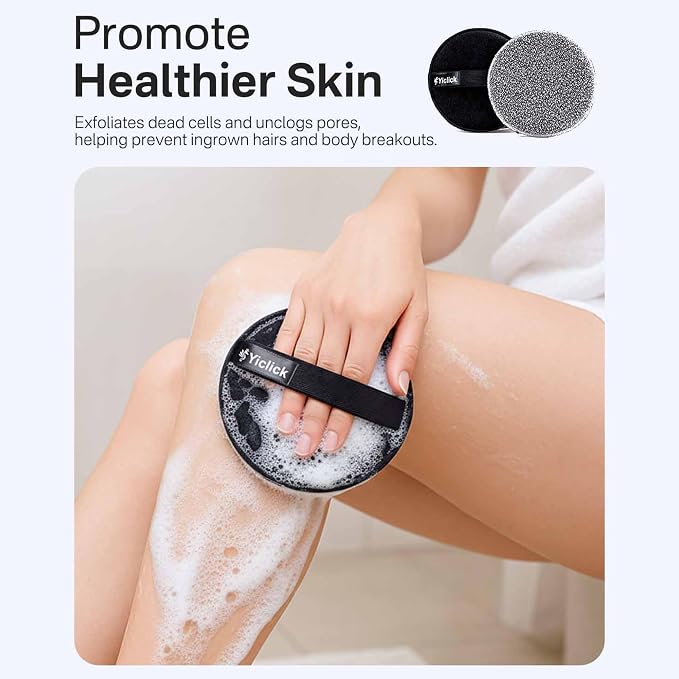 Yiclick Exfoliating Body Scrubber, Body Exfoliator Scrubber, Exfoliating Sponge - Image 4