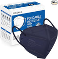 WWDOLL KN95 Face Mask 50 Pack, 5-Layers Breathable KN95 Masks by WWDOLL