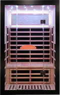 OUTEXER Infrared Sauna 2000W Wooden Saunas Home Spa Room Wood Low-EMF Indoor by OUTEXER