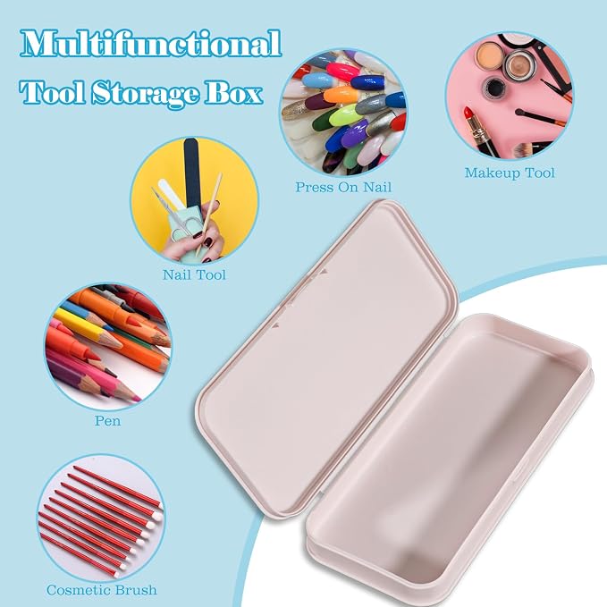 4 Pieces Plastic Storage Personal Box - Image 2