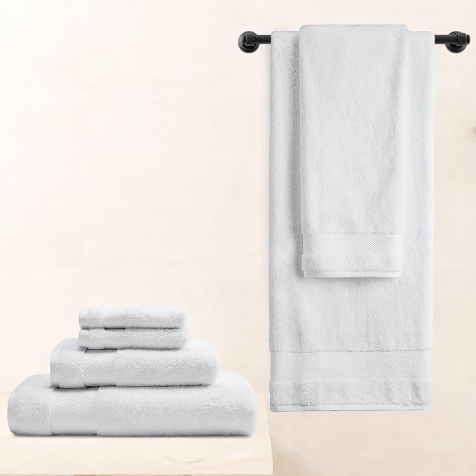 BIOWEAVES 100% Organic Cotton 700 GSM Plush Washcloths 13" x 13" GOTS Certified - Image 5
