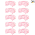 Casoty 10 Pcs Pink Makeup Headbands, Hair Band by Casoty