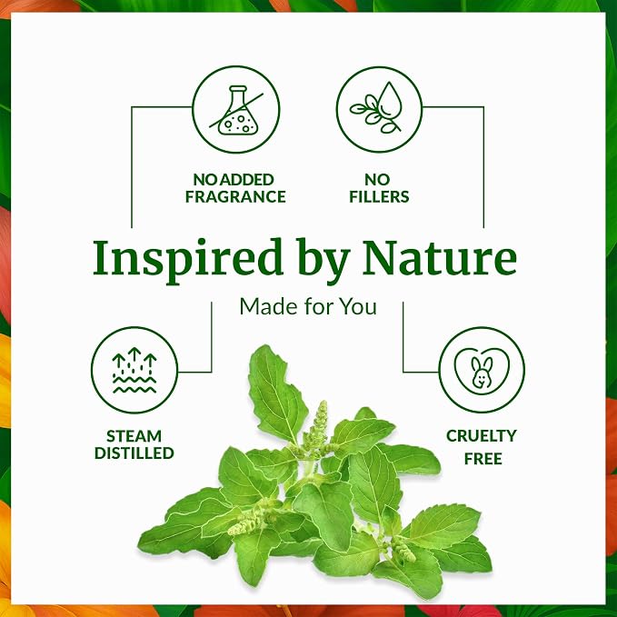 SVA Holy Tulsi Essential Oil – 1/3 Fl Oz – 100% Natural Tulsi Oil - Image 3