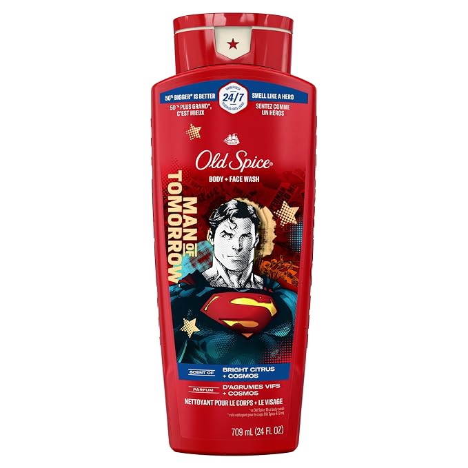 Old Spice Body Wash for Men, Superman: Man of Tomorrow, 3X Defense, 24/7 Shower - Image 8