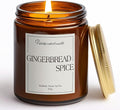 Gingerbread Spice Candles for Home Scented, Natural Soy Wax Aromatherapy Non by Unknown