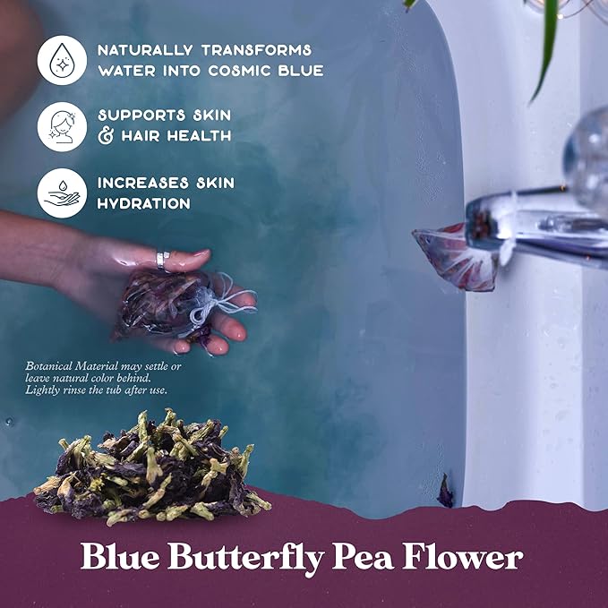 Lunar Blend Bath Tea by Purple Canyon | 3 Relaxing Bath Soaks - Image 4