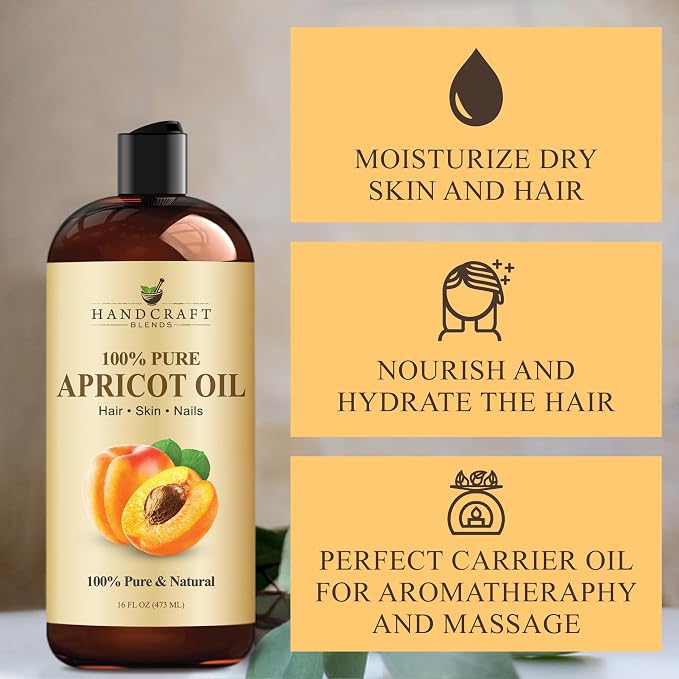 Handcraft Blends Apricot Kernel Oil - Image 5