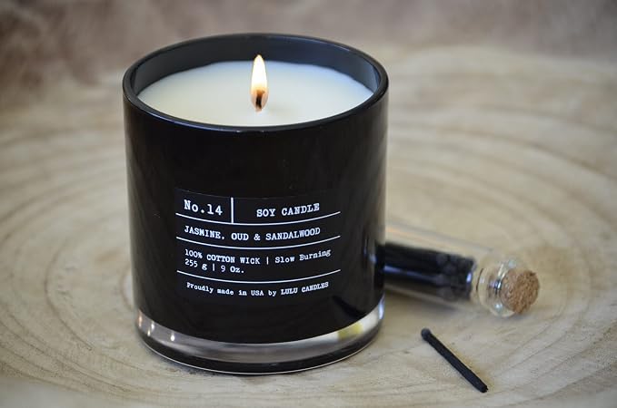 Lulu Candles | in The Mood | Luxury Scented Soy Jar Candle | Hand Poured in The - Image 7