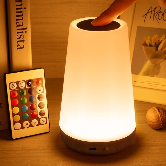 Auxmir Night Light, Dimmable Touch Lamp by Auxmir