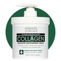 Advanced Clinicals Collagen Cream Body Lotion & Face Moisturizer W/Vitamin E | by AdvancedClinicals