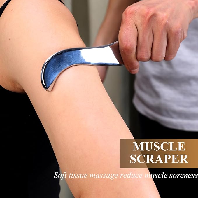 FeelFree Sport 4 in 1 Gua Sha Massage Scraping Tool Set-Muscle Scraper Tools - Image 5