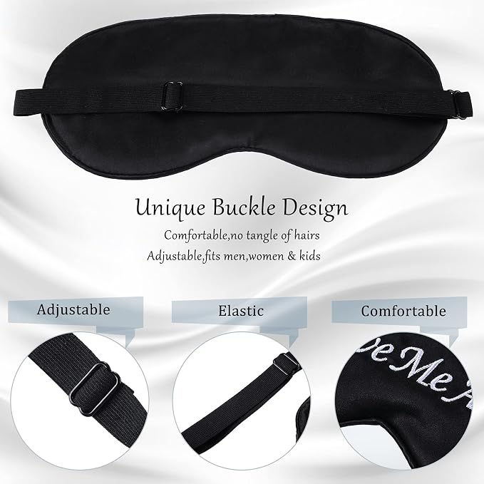 8 Pieces Funny Sleep Mask Silk Eye Mask - Image 4