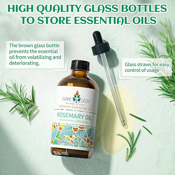EVOKE OCCU Rosemary Oil for Hair Growth, Nourishing Scalp, Relieving Hair Loss - Image 4