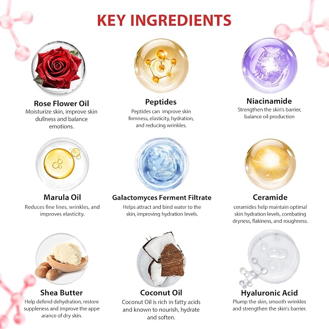 25 Pcs Mother's Day Gift, Hydrating Skin Care Set, Home Spa Self Care Gifts - Image 9