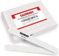Professional Disposable Small Nail Files 180/240 Grit Double Sided White Emery by SALVMARY
