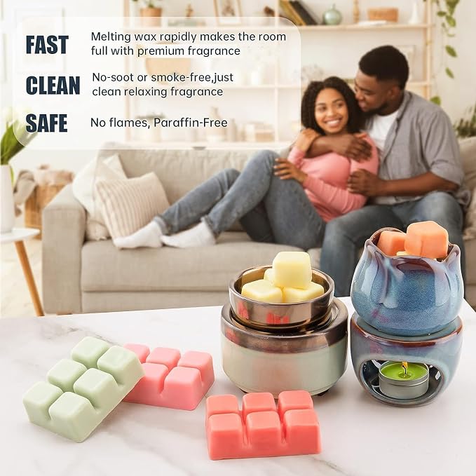 UCC Plant Based All Natural Wax Melts, Strong Fragrance, Long Lasting Premium - Image 6
