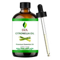 SVA Citronella Essential Oil – 4 Fl Oz – 100% Natural Citronella Oil by SVAORGANICS