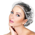 30pcs Disposable Shower Caps-Multi-Purpose Thickening Elastic Bath Cap Plastic by AIDIQIU