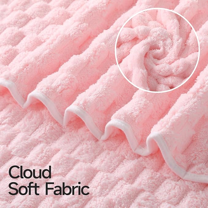 REDKISS Pink Microfiber Hair Towels - Image 8