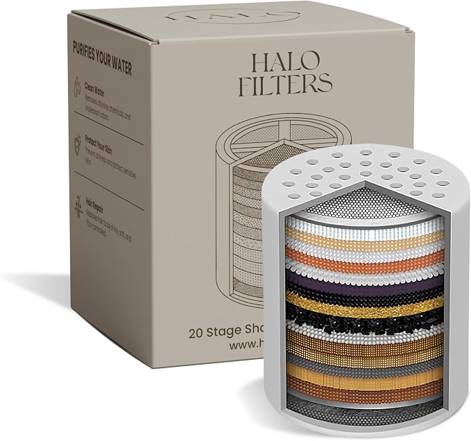 Filtered Shower Head by HaloFilters