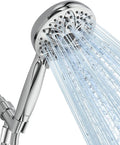 6-Setting Shower Head with Handheld, JDO High Pressure Hand held Shower Head by JDO