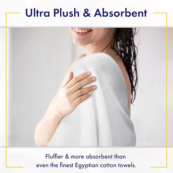 Alusa Home 100% Organic Zero-Twist Cotton Towels - Image 3
