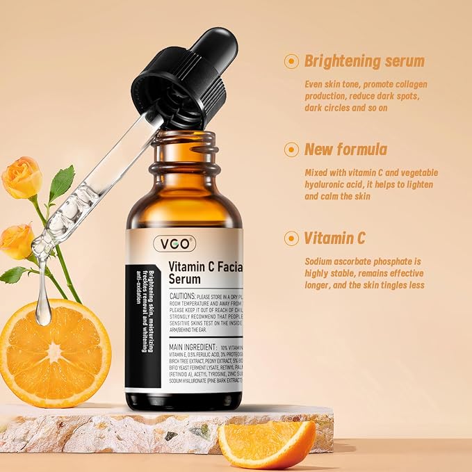 VGO Vitamin C Serum for Face, Vit C Anti Aging Serum - Image 5