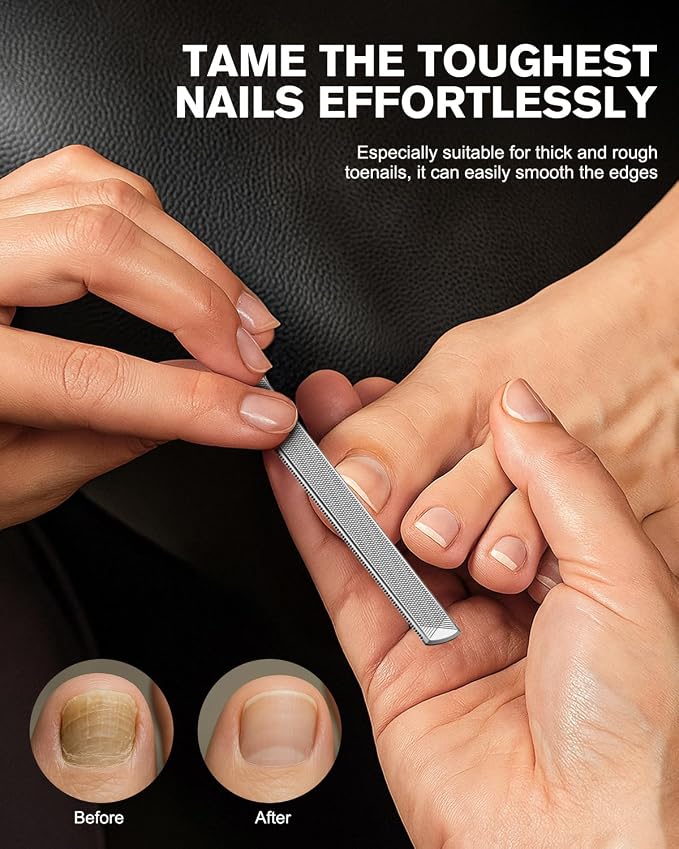 FERYES Long Toe Nail Files for Thick Nails - Image 4