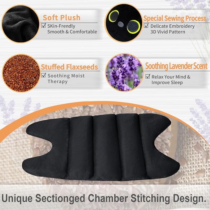 Microwave Heating Pad for Cramps Pain Relief, 19 * 9" Microwavable Heating Pads - Image 5