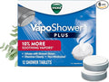 Vicks, VapoShower Plus, Shower Steamers, Eucalyptus Shower Steamer & Menthol by Vicks