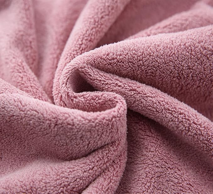 M-bestl 2 Pack Microfiber Hair Towel Wrap, Hair Drying Towel - Image 4