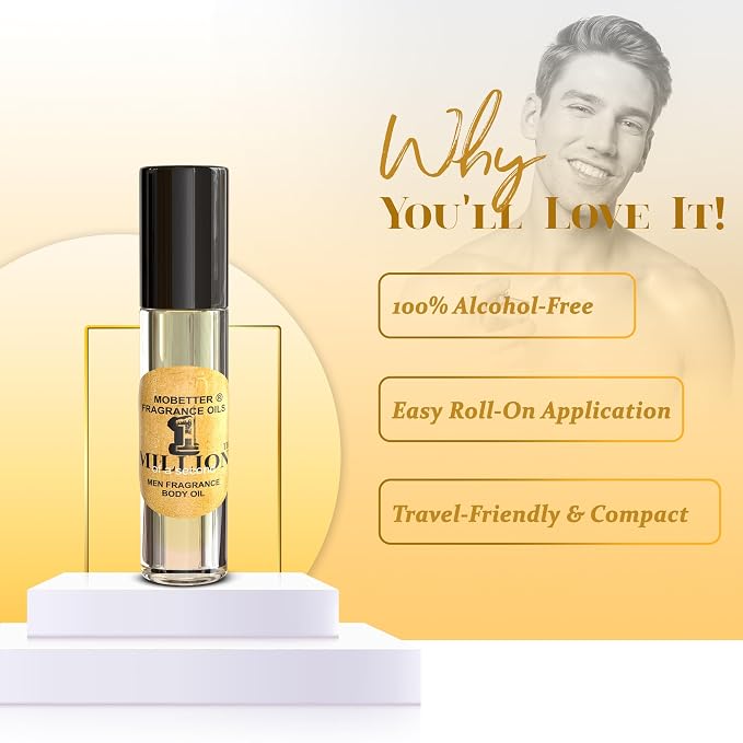 MOBETTER FRAGRANCE OILS 1 Millionth of a Second Men Body Oil - Image 3