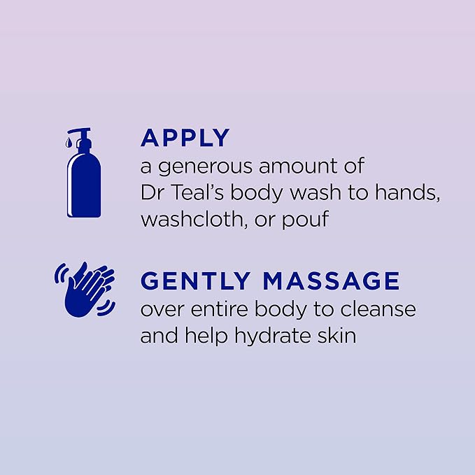 Dr Teal's Body Wash with Pure Epsom Salt, Relax & Relief with Eucalyptus & - Image 7